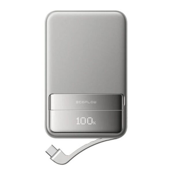 Μαγνητικό Power Bank EcoFlow Rapid 10000mAh Silver - Image 2