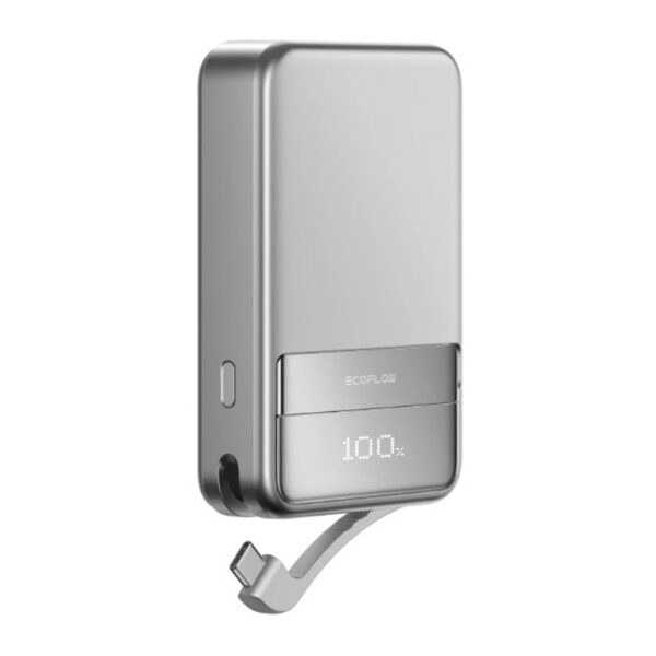 Μαγνητικό Power Bank EcoFlow Rapid 10000mAh Silver - Image 4